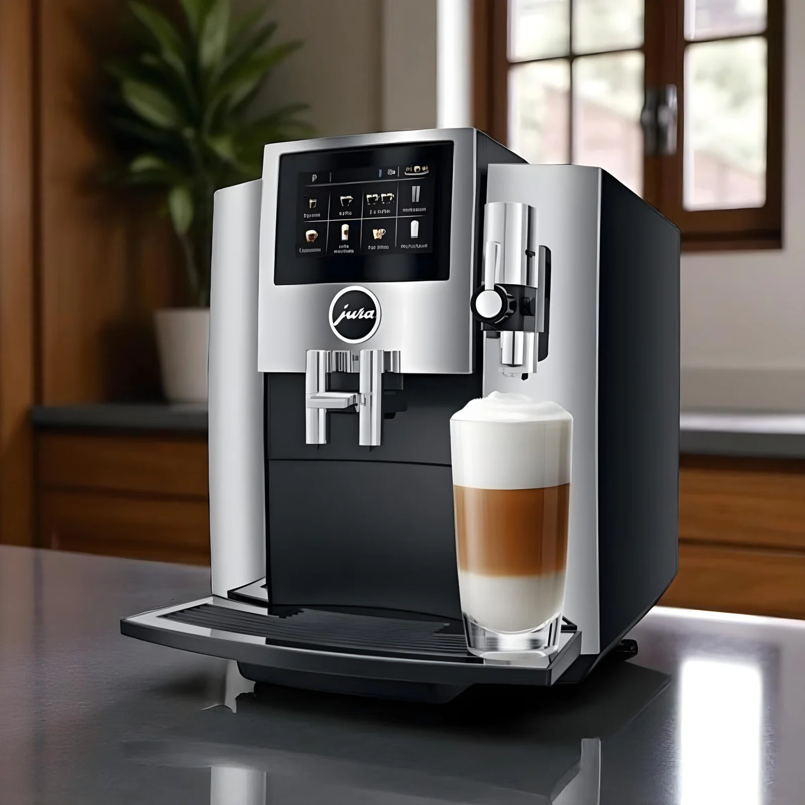 Jura S8 15212 kaffemaskin med PEP, 1,9 liter