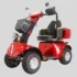 Scoo – Elektrisk scooter for eldre – Sammenleggbar, firehjuls, med svingbart sete - Bilde 7